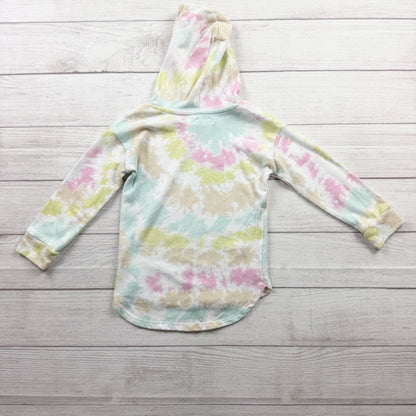 Grayson Mini Toddler Girls Tie Dye Hoodie 5T Pastel Long Sleeve Multicolor 5T