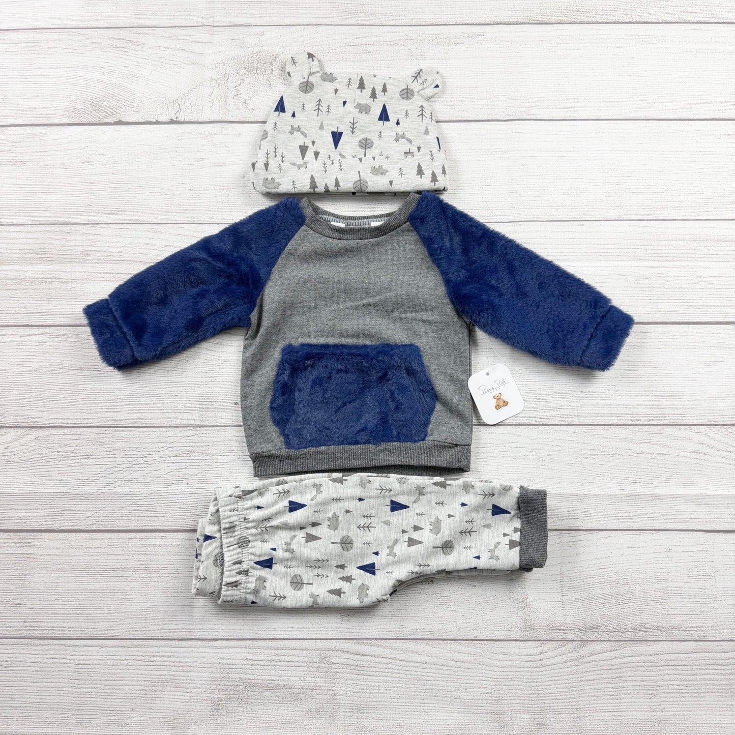 6-9M | Print Outfit