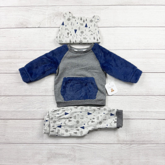 6-9M | Print Outfit