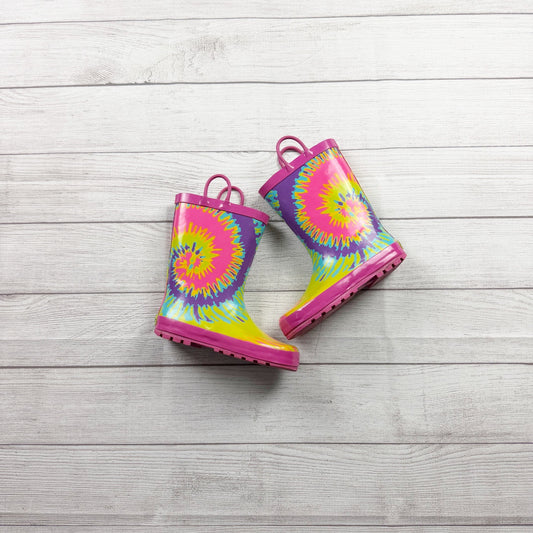 1 | Tie Dye Rainboots