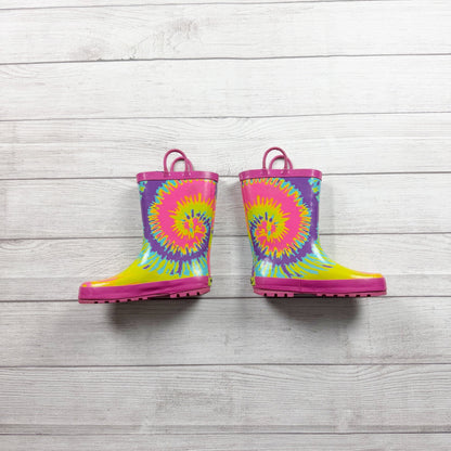 1 | Tie Dye Rainboots