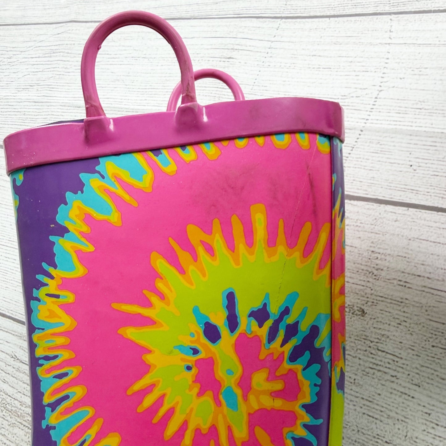 1 | Tie Dye Rainboots