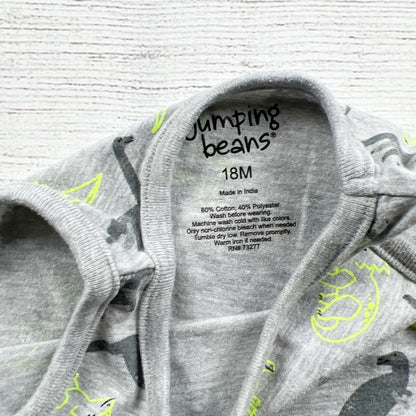 Jumping Beans Toddler Boys Tank Top Dinosaur Print Sleeveless 12-18 Months