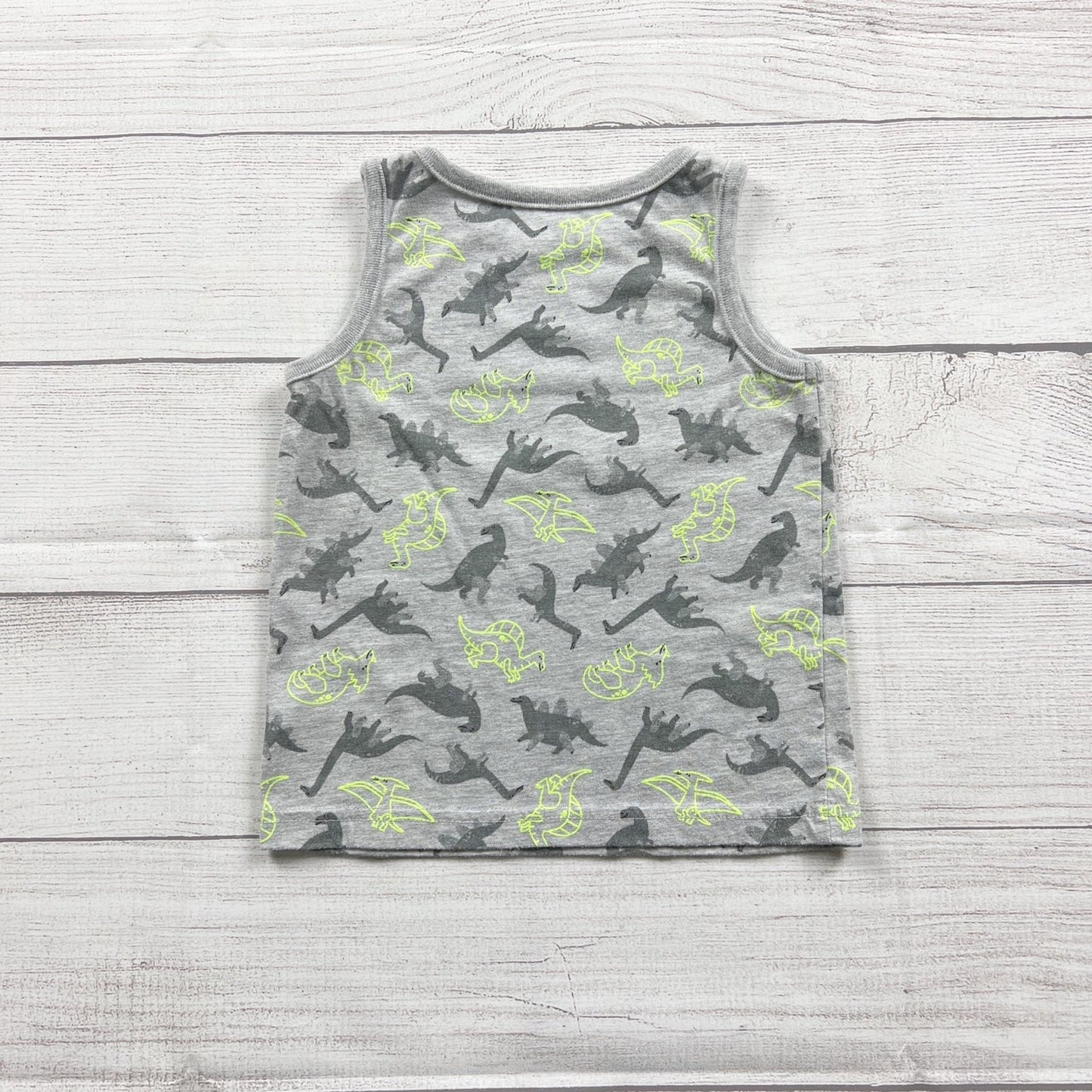 Jumping Beans Toddler Boys Tank Top Dinosaur Print Sleeveless 12-18 Months