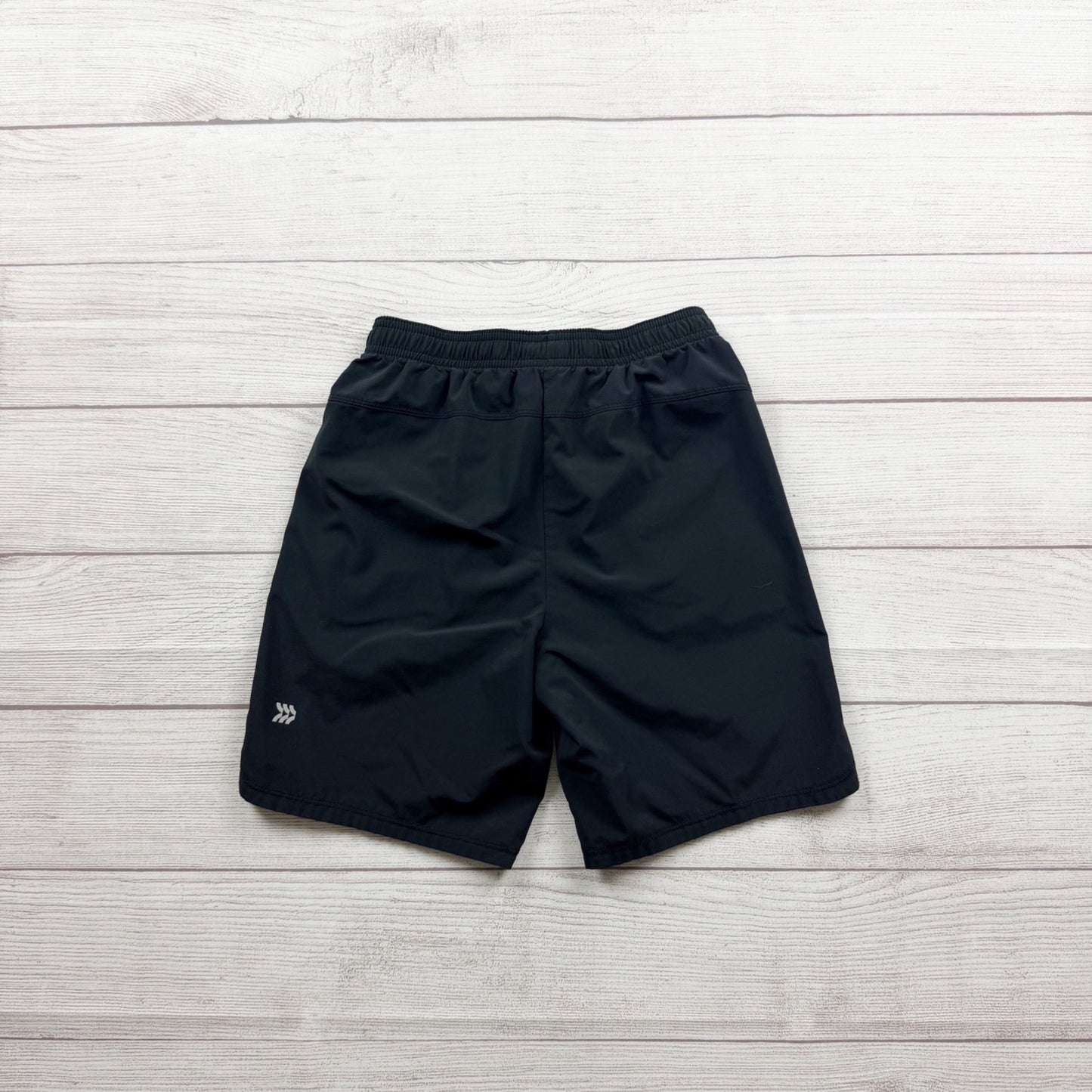 All In Motion Boys Black Lightweight Athletic Shorts S 6-7
