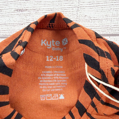 Kyte Baby Tiger Stripe Outfit Set Orange Black Long Sleeve NWT 12-18 Months