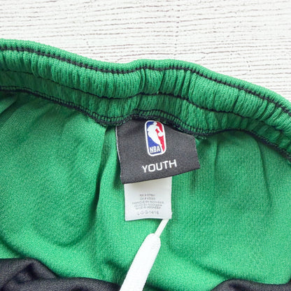 NBA Youth Tatum Celtics Boston Green Black Basketball Shorts L 14-16