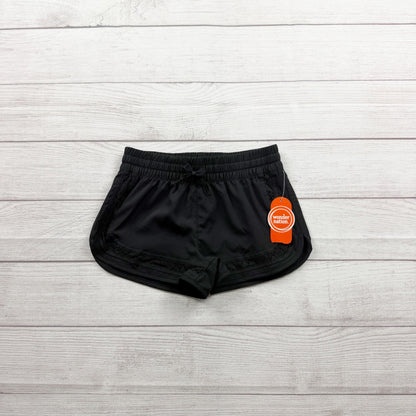 Wonder Nation Black Girls Lace Trimmed Athletic Shorts Lightweight NWT M 7-8