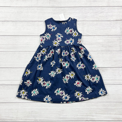 Hanna Andersson Kids Dress Daisy Print Sleeveless Twirl Dress NWT 5
