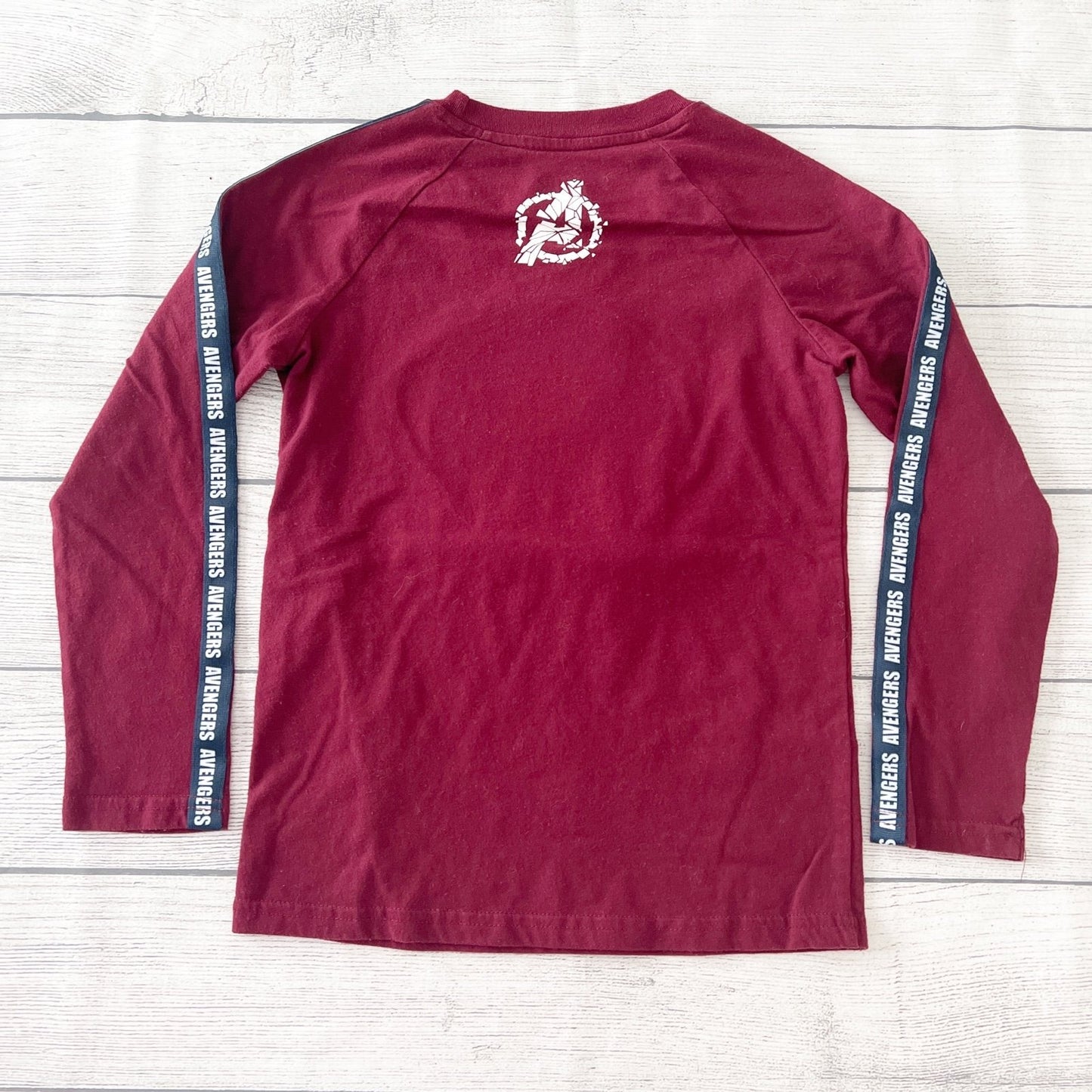 Marvel Avengers Endgame Long Sleeve Shirt Boys Tee Superhero Top M 8