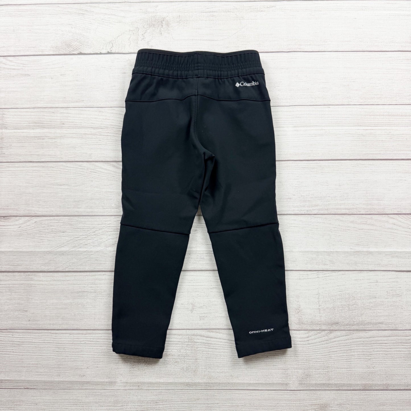 Columbia Youth Omni-Heat Black Softshell Winter Pants XXS 4-5