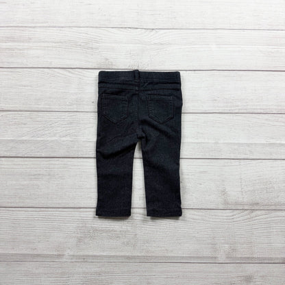 First Impressions Baby Dark Wash Pants Pull-On Jeans 6-9 Months