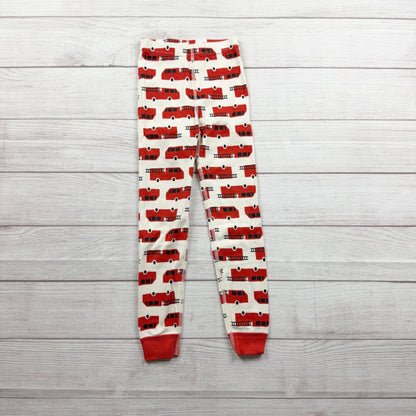 Hanna Andersson Organic Cotton Fire Truck Pajamas Set 5