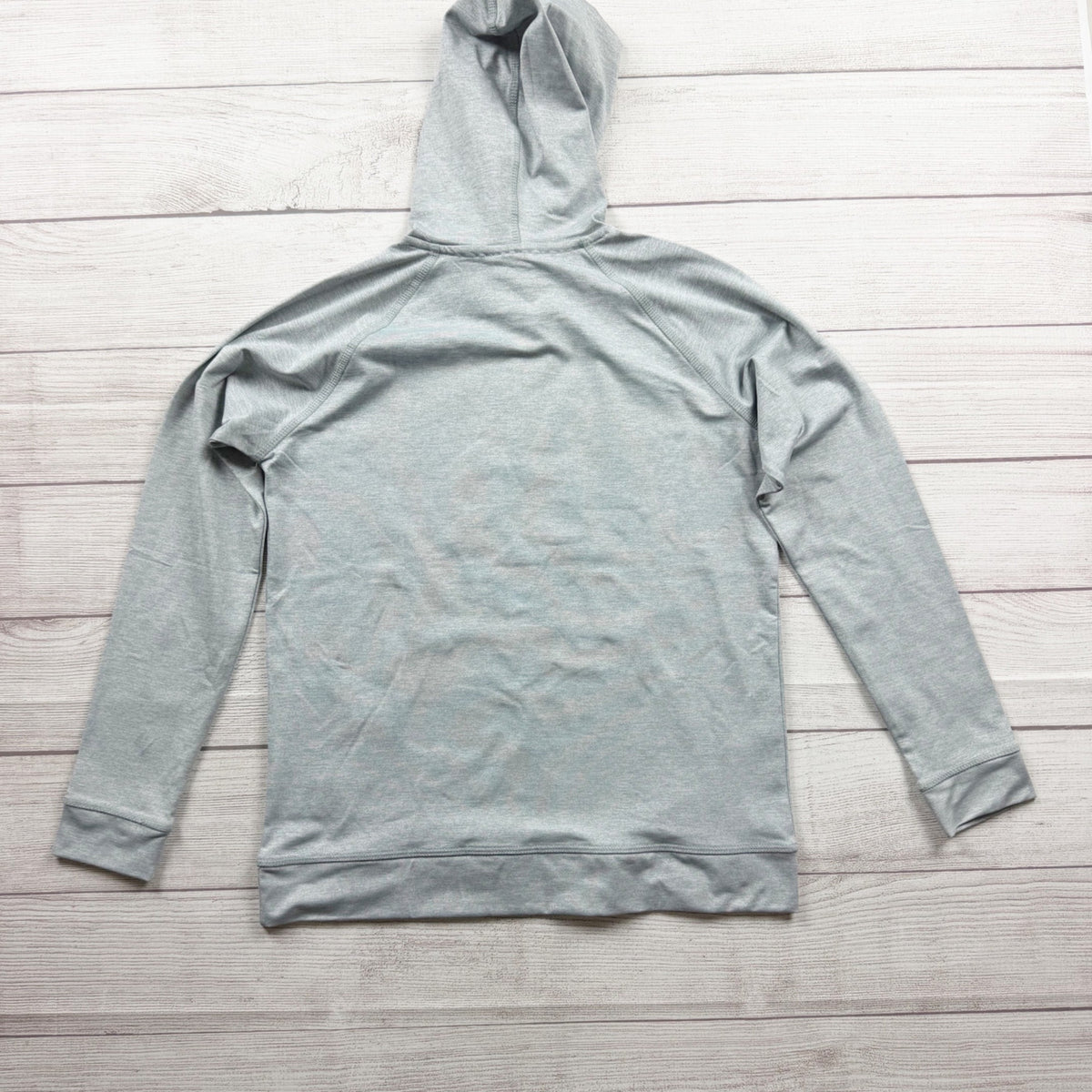 Vineyard Vines Heritage Raglan Hoodie Gray Performance 98 Graphic NWT 12-14