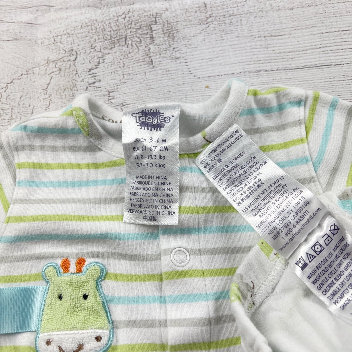 3-6M | Stripe Outfit