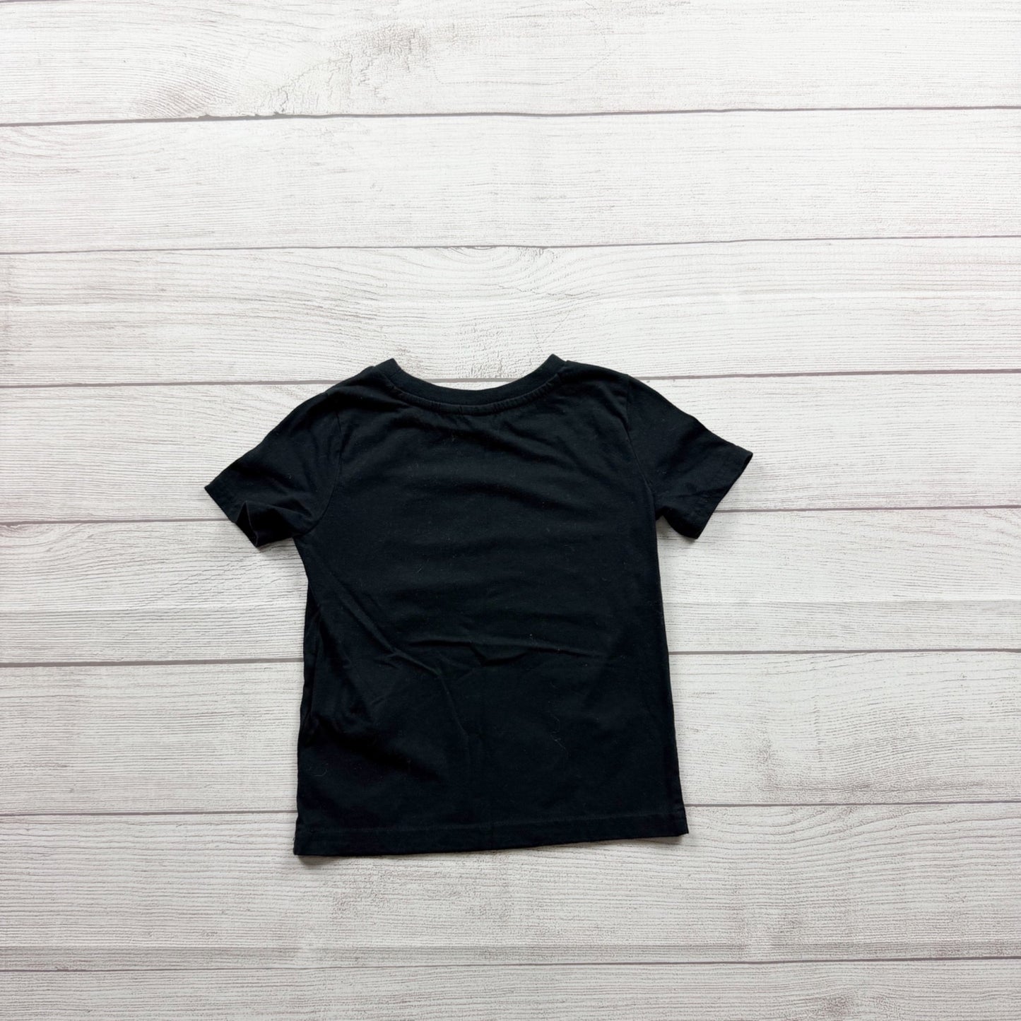 Puma Toddler Boys Black Logo T-Shirt Short Sleeve Cotton Lightweight 3T