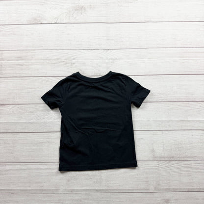 Puma Toddler Boys Black Logo T-Shirt Short Sleeve Cotton Lightweight 3T