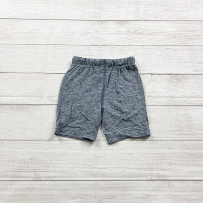 Hanna Andersson Kids Elastic Waist Athletic Shorts Heather Blue NWT NIP 2T