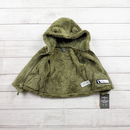 Eddie Bauer Sherpa Fleece Hooded Jacket Full Zip Plush Coat NWT 24 Months
