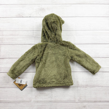 Eddie Bauer Sherpa Fleece Hooded Jacket Full Zip Plush Coat NWT 24 Months