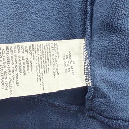 Nike Therma Fit Navy Blue Full Zip Hoodie Sweatshirt Jacket 4T