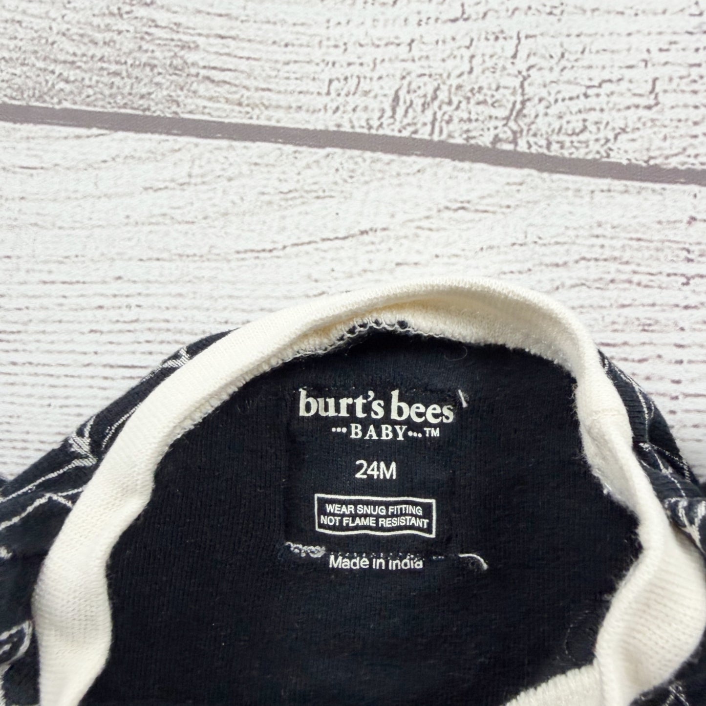 Burt's Bees Baby Halloween Pajamas Set Spiderweb Print Snug Fit 18-24 Months