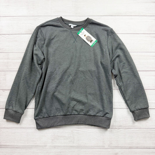 Calvin Klein Jeans Boys Sweatshirt Gray Crewneck Pullover XL 18-20
