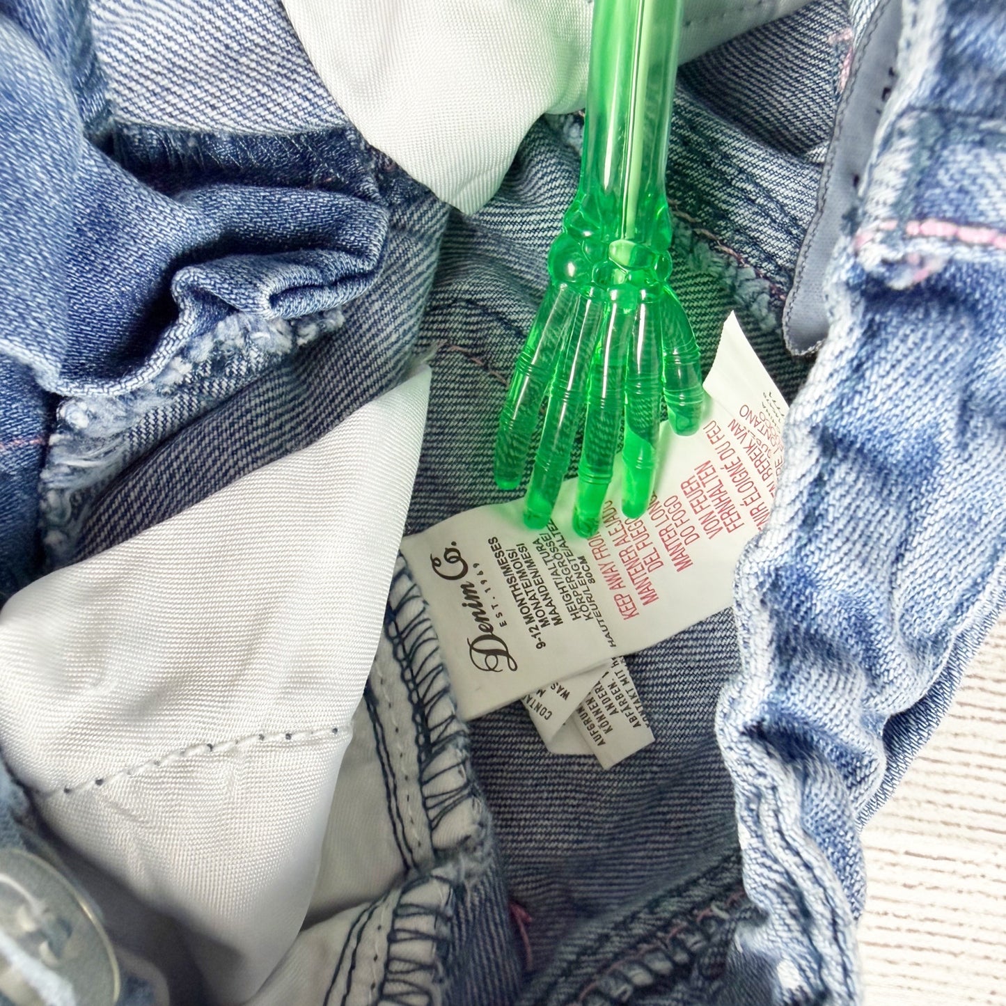 9-12M | Embroidered Jeans