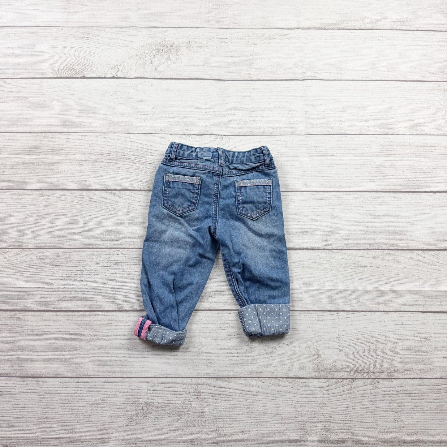9-12M | Embroidered Jeans