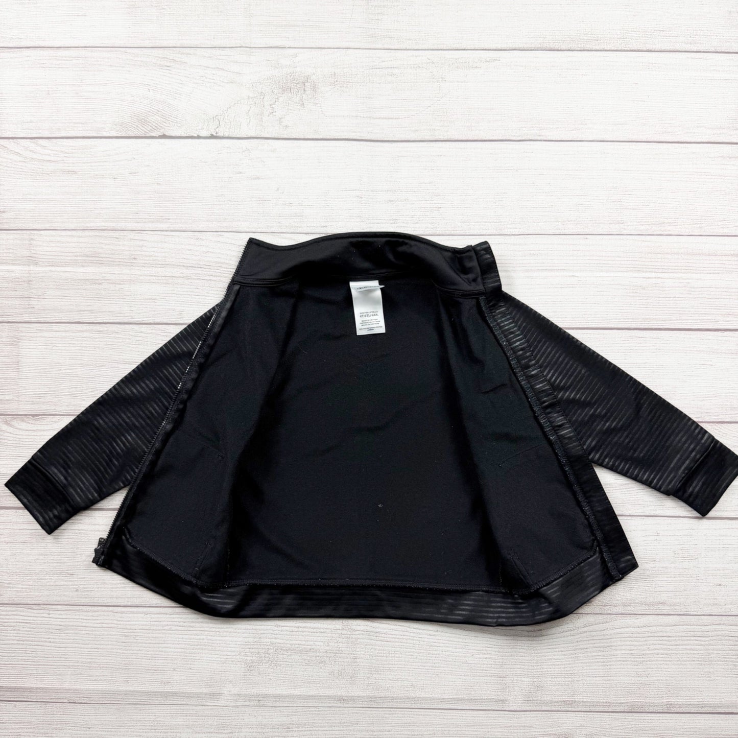 Adidas Toddler Track Jacket Full Zip Athletic Logo Zip Up Sweatshirt 4T