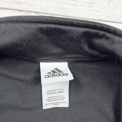Adidas Toddler Track Jacket Full Zip Athletic Logo Zip Up Sweatshirt 4T