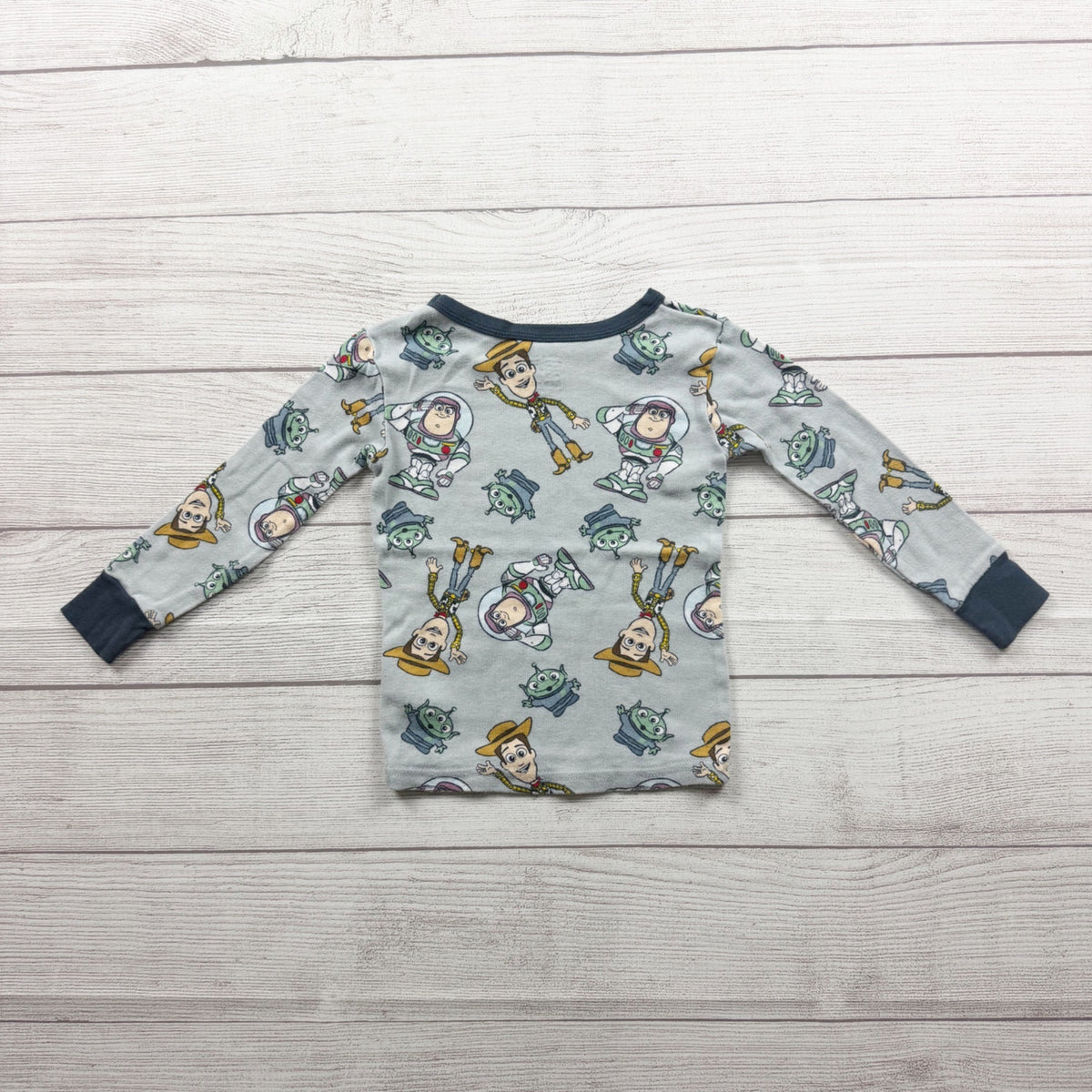 Disney Pixar Toy Story Toddler Pajama Set Long Sleeve Top Pants 4T