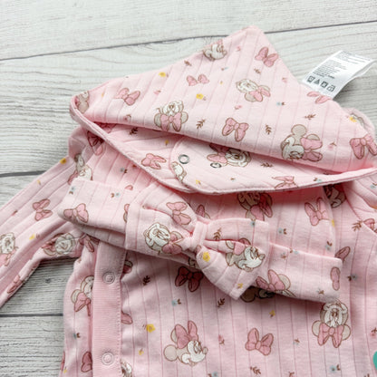 Disney Baby Wishes Dreams Minnie Mouse Pink 4 Piece Outfit Set NWT 3-6 Months