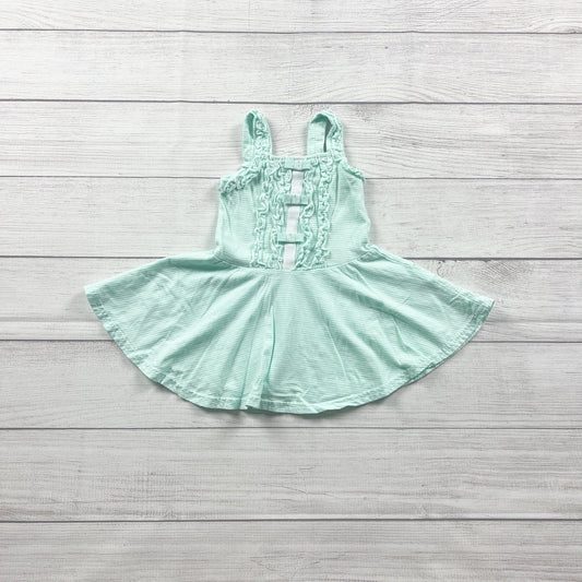 Jillian’s Closet Baby Girl Dress Striped Ruffle Tiered Sundress 12-18 Months