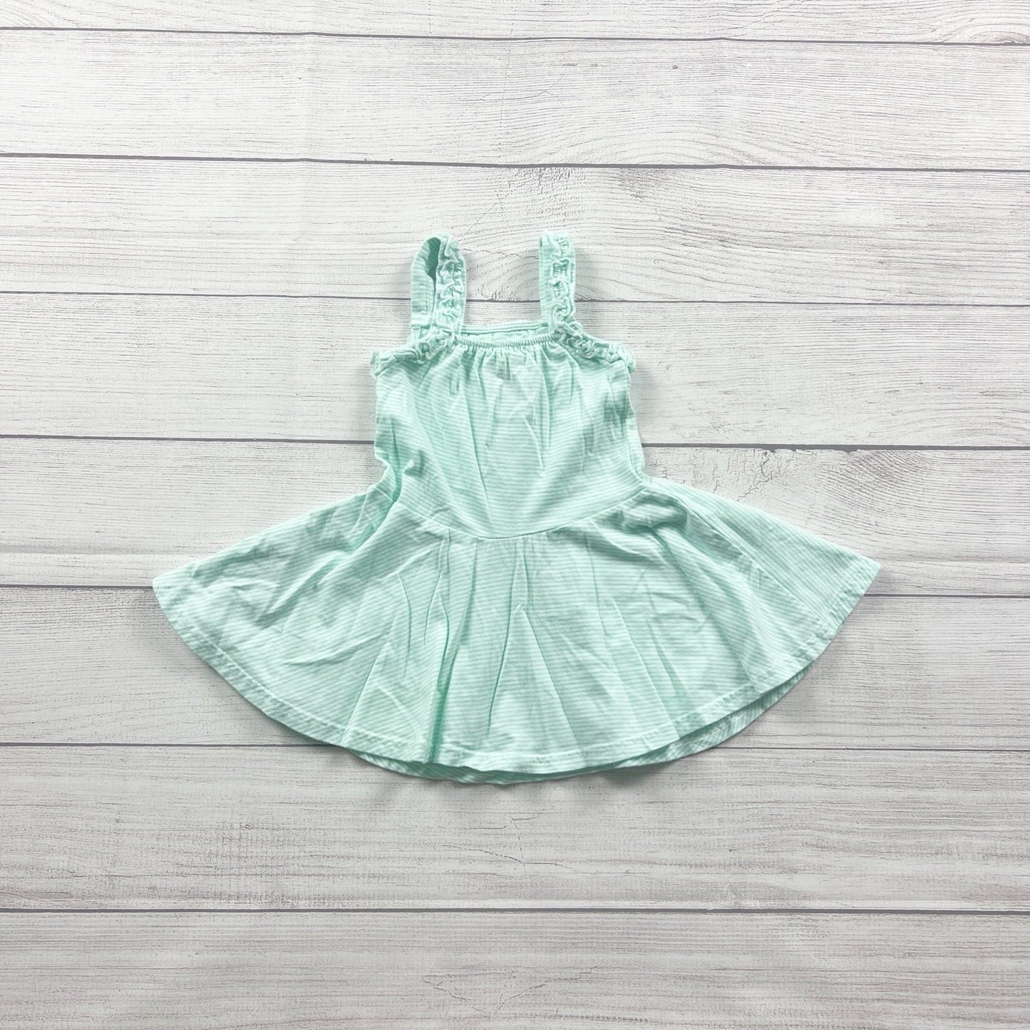 Jillian’s Closet Baby Girl Dress Striped Ruffle Tiered Sundress 12-18 Months