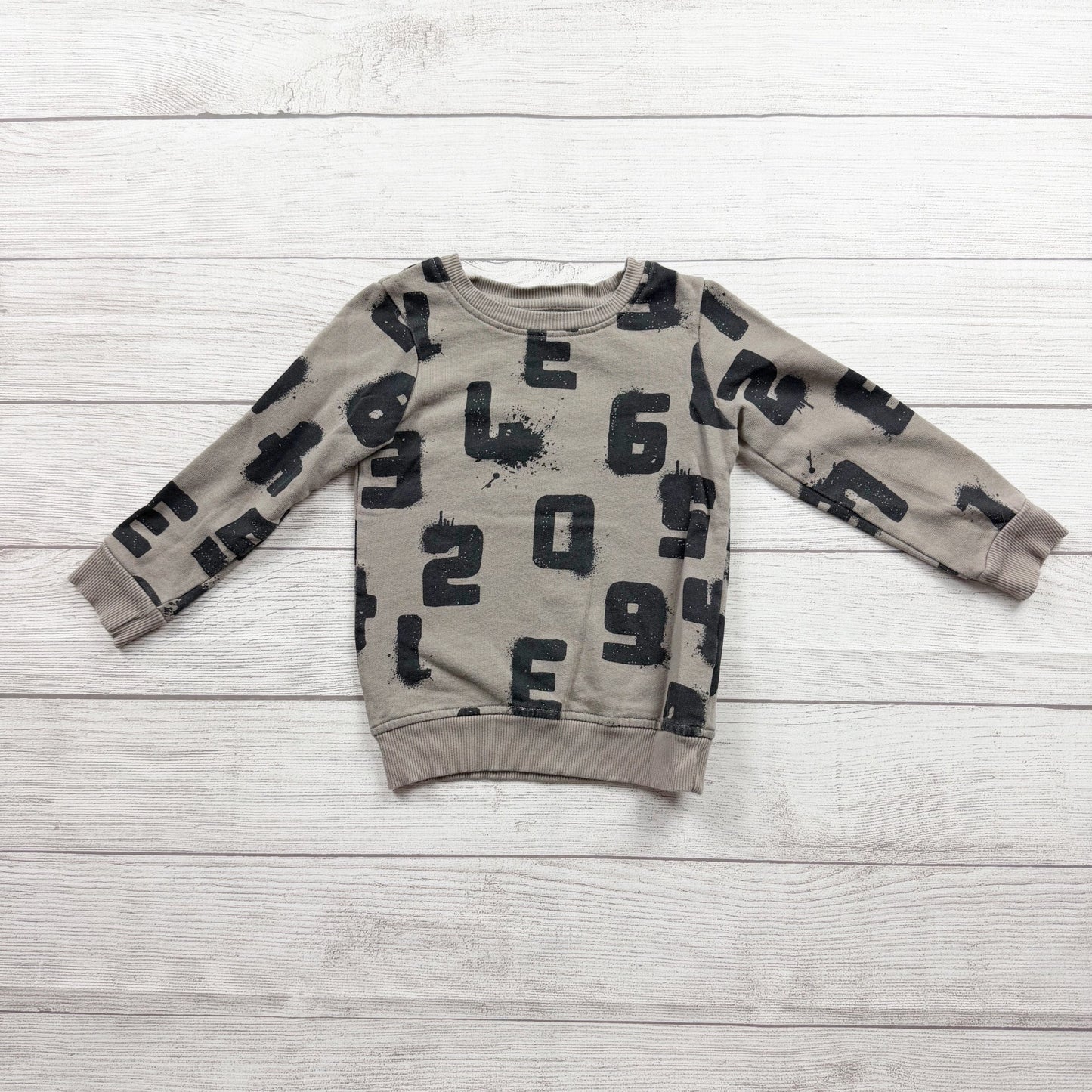 4T | Print Crewneck