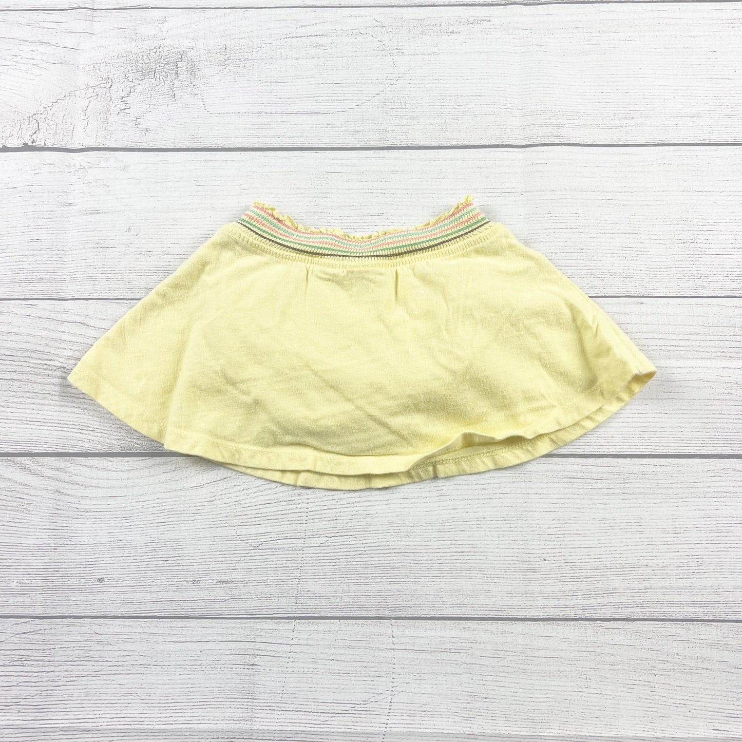 Jumping Beans Baby Girl Skort Yellow Skirt Shorts 12-18 Months