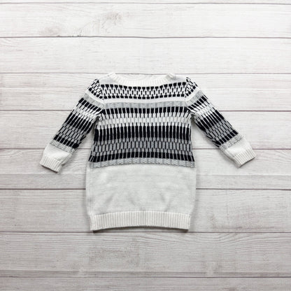 Old Navy Baby Striped Knit Sweater Dress Long Sleeve 18-24 Months