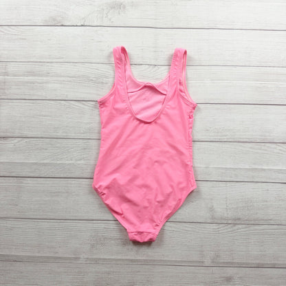Gap Kids Mermaid Vibes Pink One Piece Swimsuit Medium 8-9