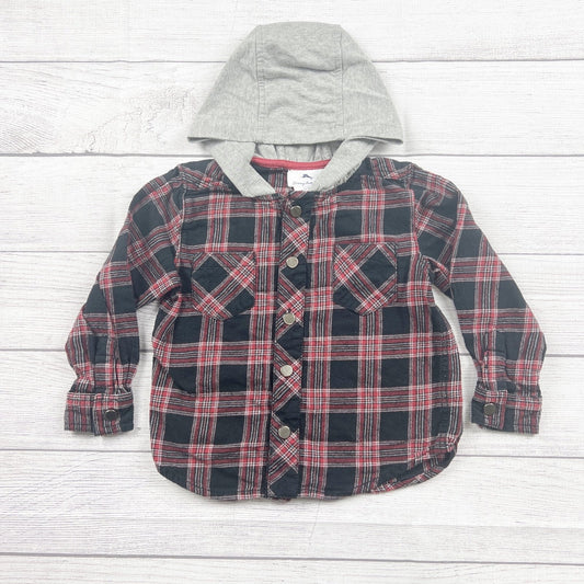 3T | Plaid Shacket
