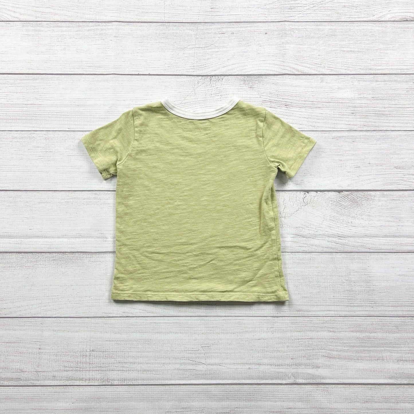 Little Co by Lauren Conrad Kids T-Shirt Green Lucky One Graphic Organic 4T