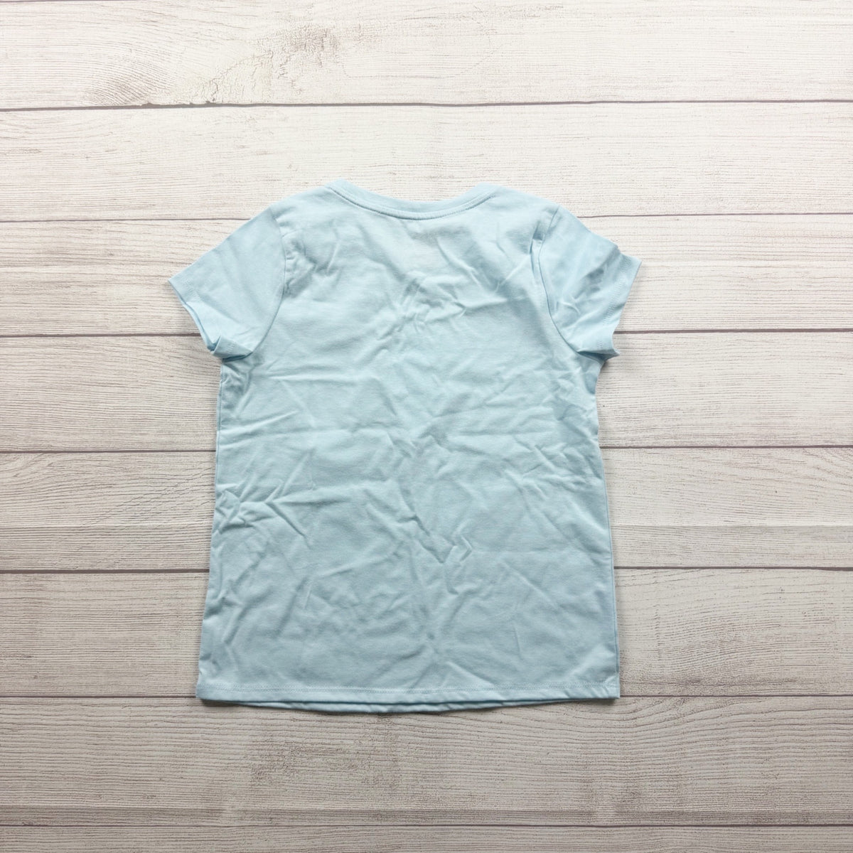 Cat & Jack Girls Light Blue Ice Cream Graphic Short Sleeve Shirt NWT M 8