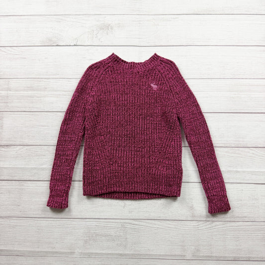 Abercrombie Kids Marled Knit Pullover Sweater Long Sleeve Girls 7-8