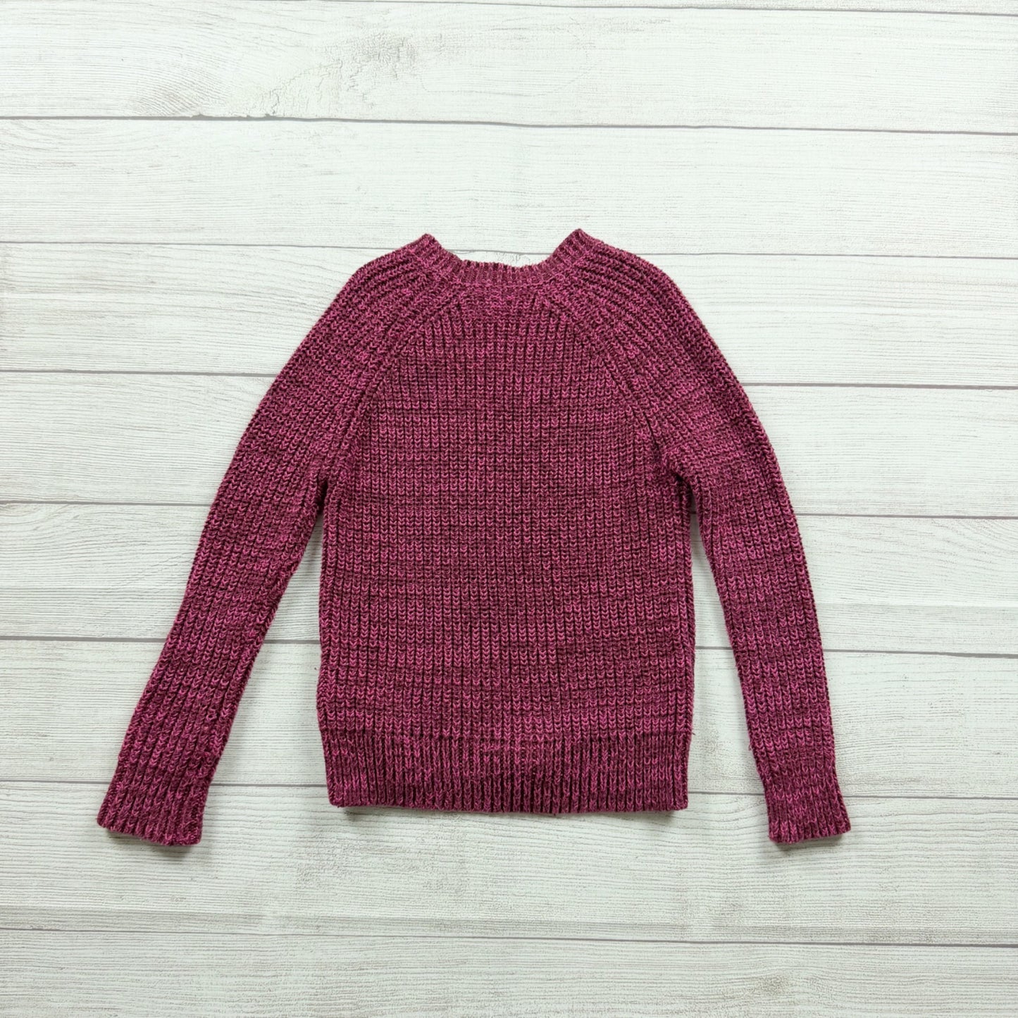 Abercrombie Kids Marled Knit Pullover Sweater Long Sleeve Girls 7-8