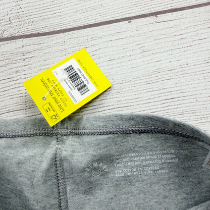 Primary Gray Kids Basic Cotton Blend Bike Shorts Breathable Lightweight NWT 6-7