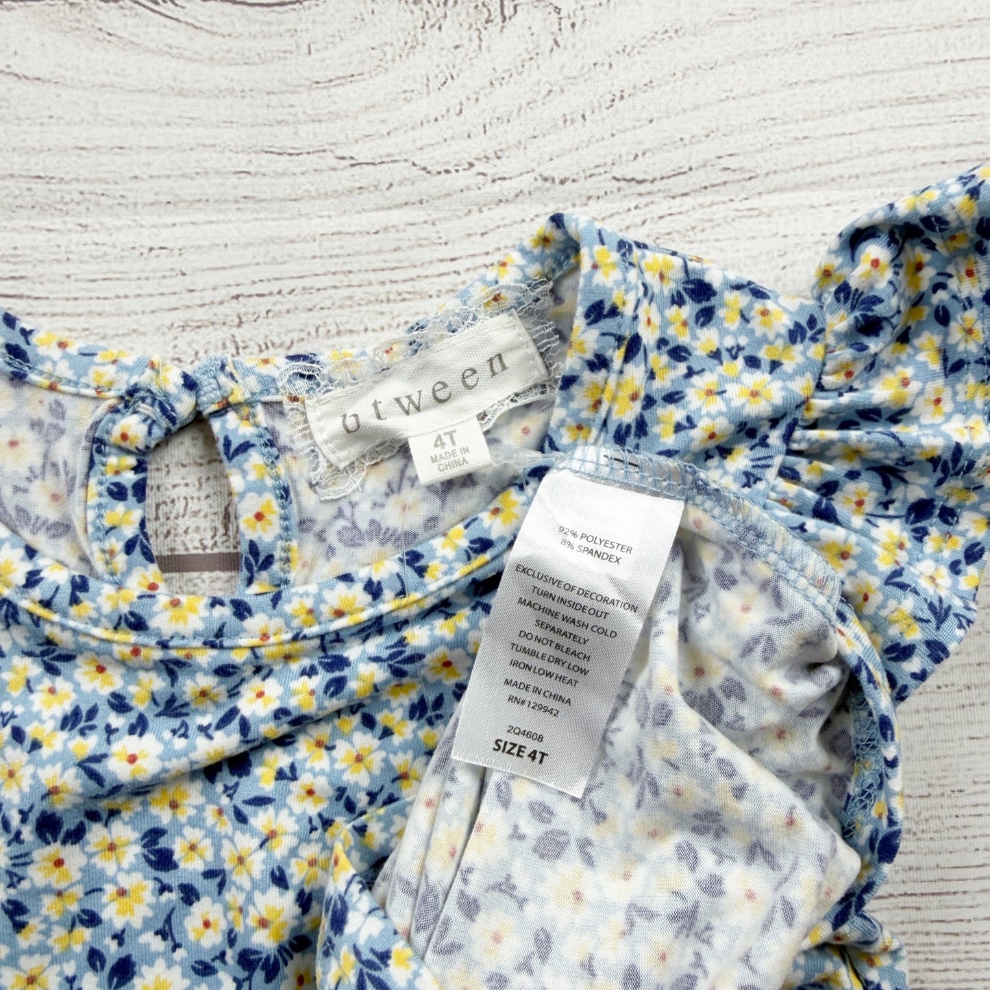 4T | Print Romper