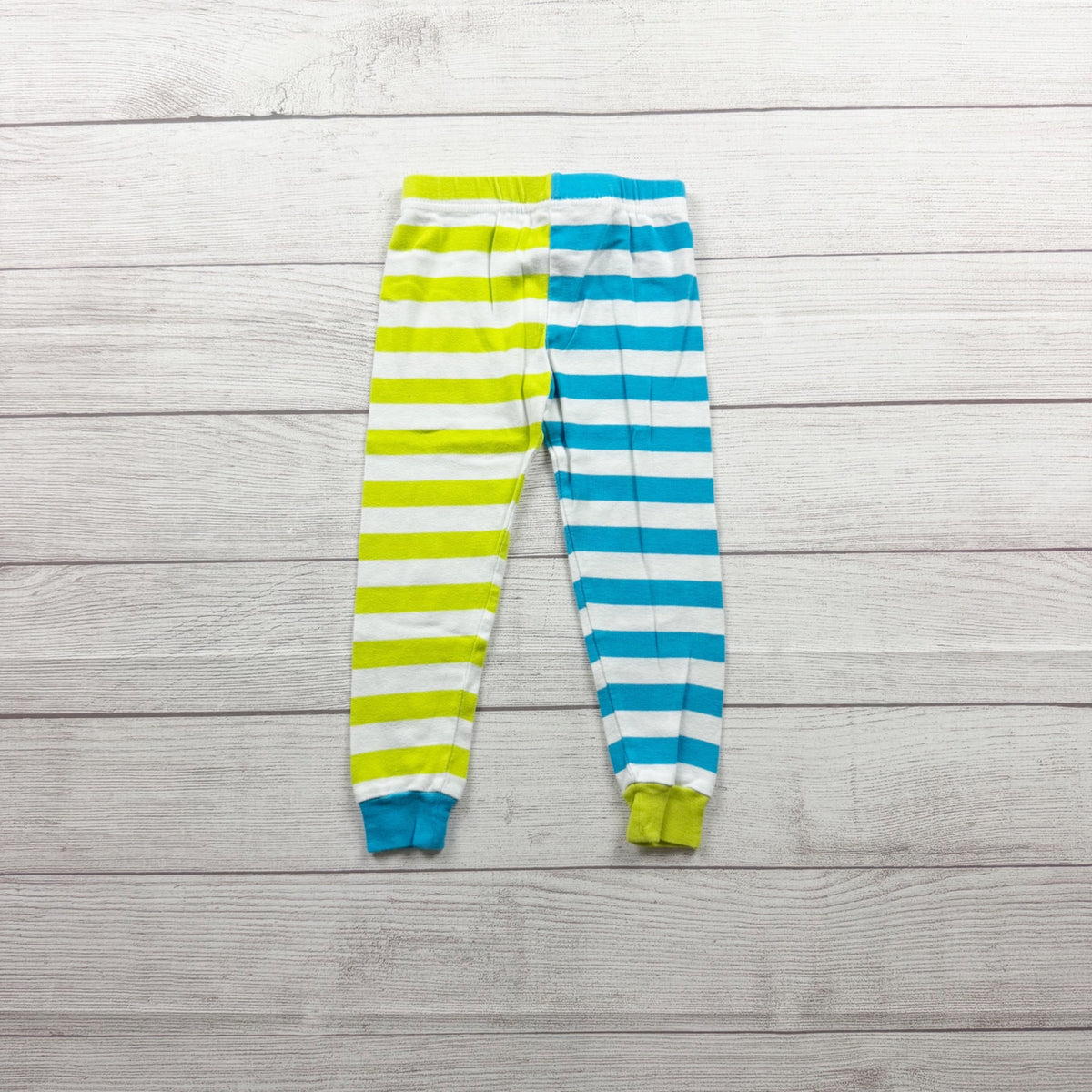 Disney Store Striped Monsters Inc Pajama Set Beware Of Children Graphic Cotton 4