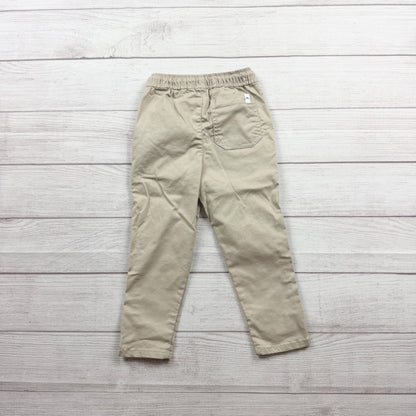 Tommy Bahama Active Boys Beige Elastic Waist Joggers Lightweight Pants XS 4