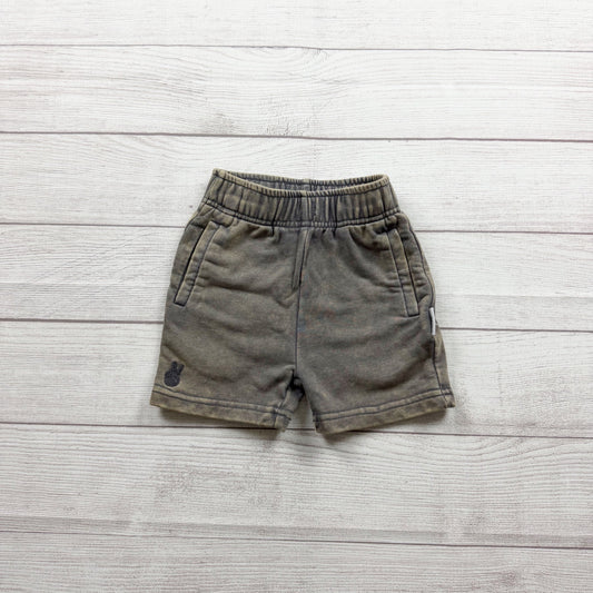 Little Wedgies Acid Wash Solid Sweatshorts Shorts Pockets 4