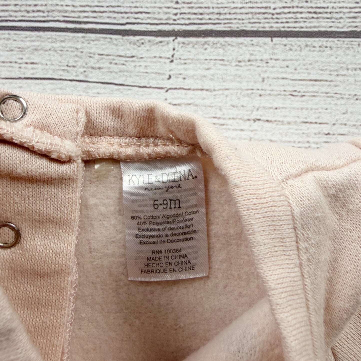 Kyle & Deena Baby Girl Sweatshirt Top Tulle Hem Dream Love 6-9 Months